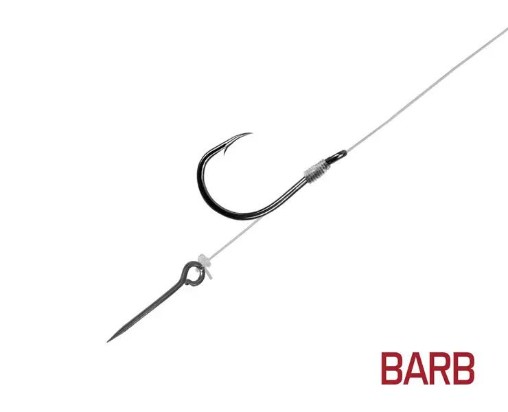 Bajo de línea FLR Sting / 6unidades ‎| 12cm/#6/7mm/0,25mm 2/3
