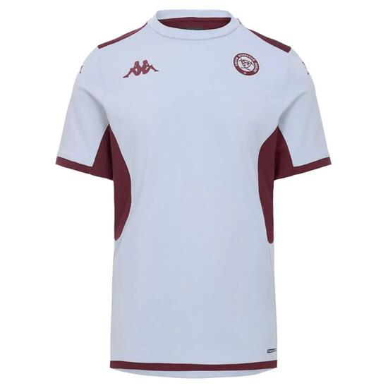 Mokibo Union Bordeaux Bègles Kappa T-shirt Für Erwachsene Grau