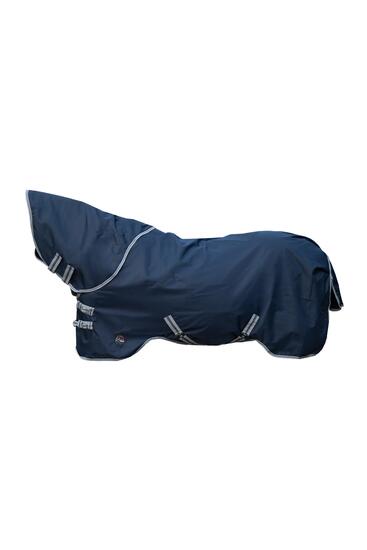 Couverture d'extérieur pour cheval imperméable avec couvre-cou détachable HKM Th