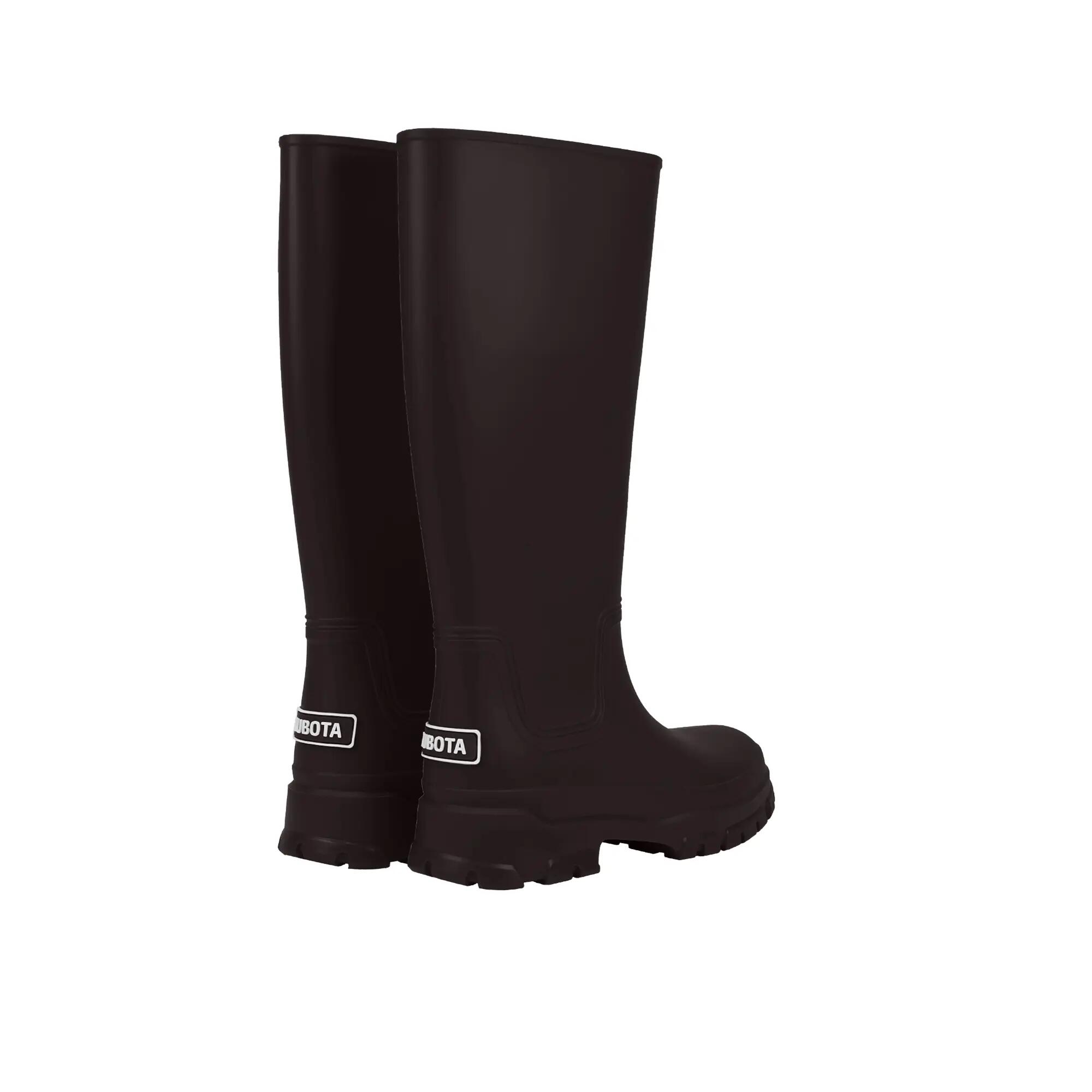 Bottes de Pluie Femme Étanche Marron – Bottes en Caoutchouc Kubota 3/7