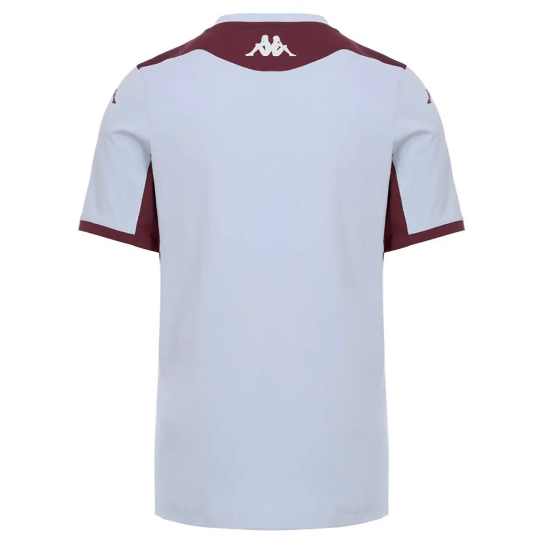 Mokibo Union Bordeaux Bègles Kappa T-shirt Voor Volwassenen Grijs 2/3