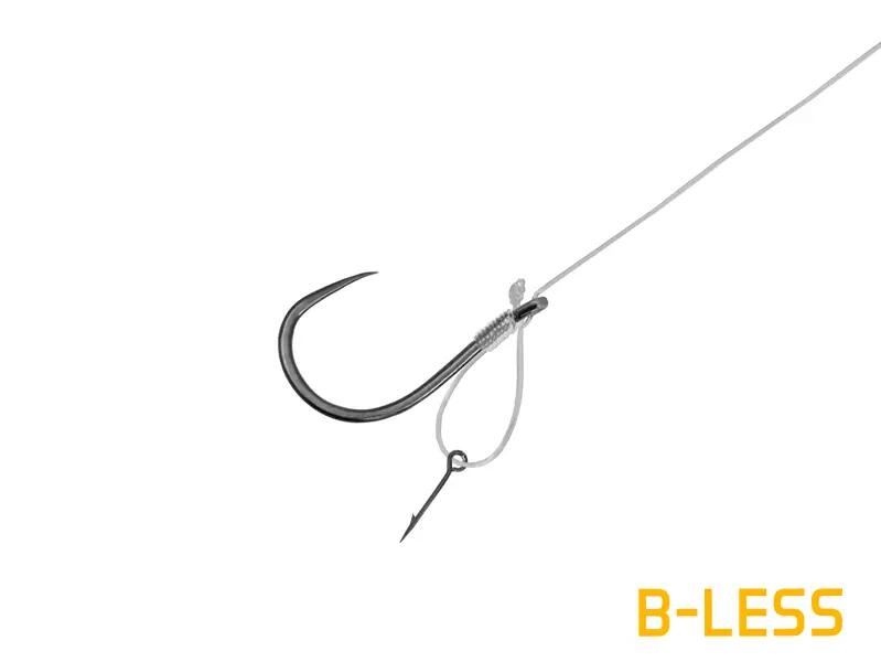 Bajo de línea FLR D-Rig ‎| 8cm/0,22mm/B-LESS #6/Sting 7mm 2/3