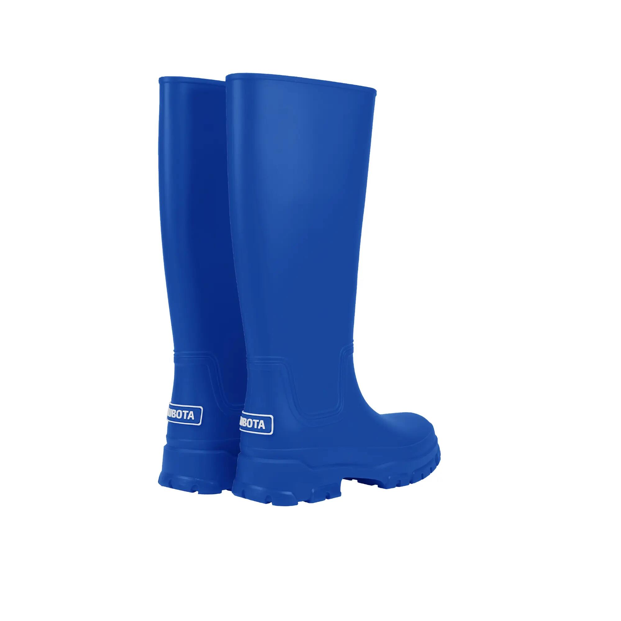Bottes de Pluie Femme Étanche Bleu – Bottes en Caoutchouc Kubota 3/7