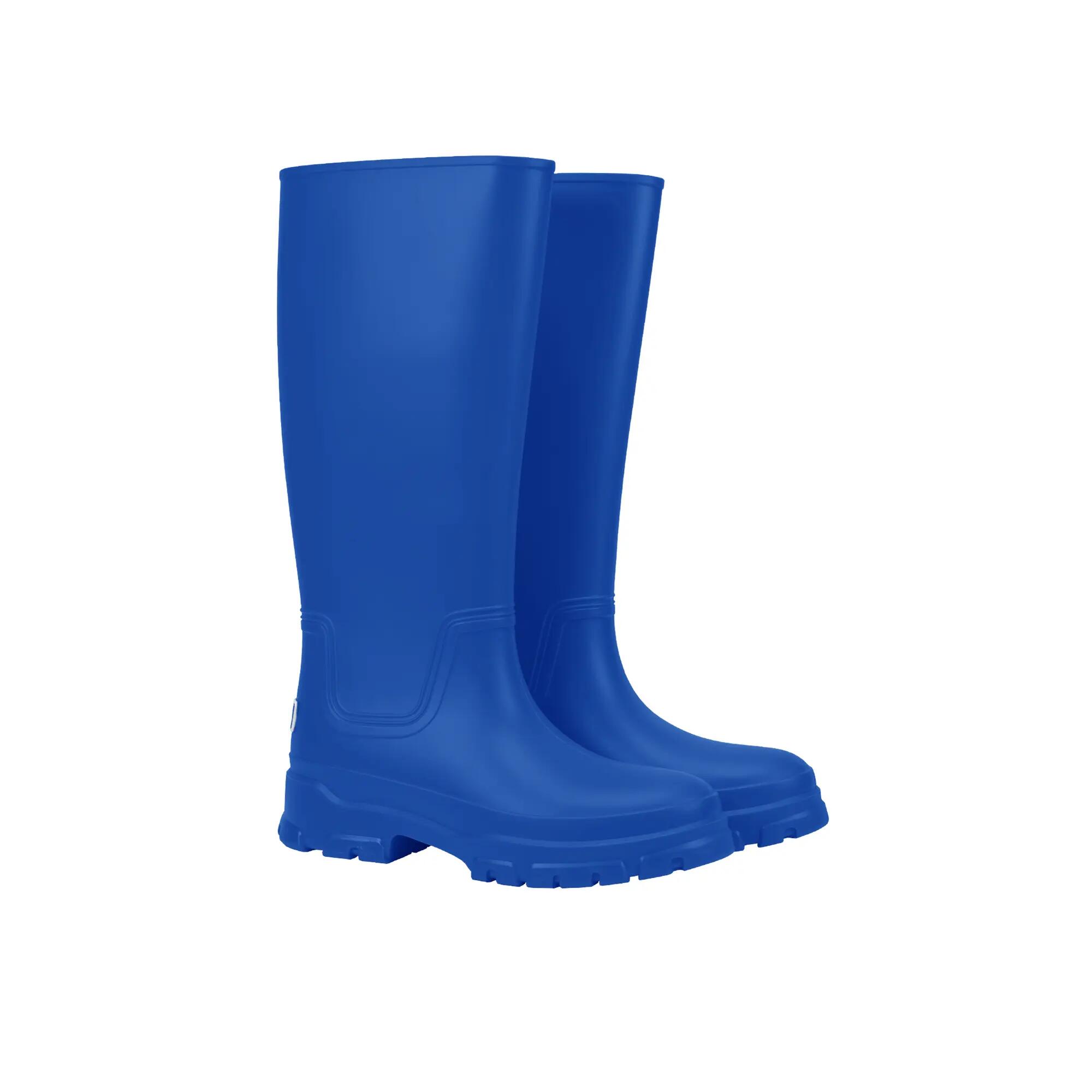 Bottes de Pluie Femme Étanche Bleu – Bottes en Caoutchouc Kubota 2/7
