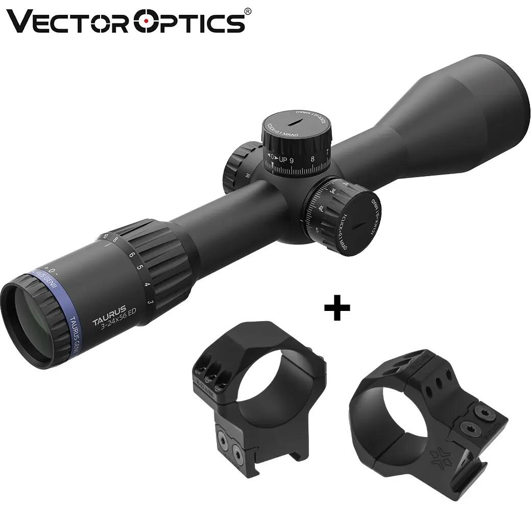 Mira Vector Optics Tauron GenII 3-24x56 ED 34mm IR ZS FFP VTA-5 MIL 2/7