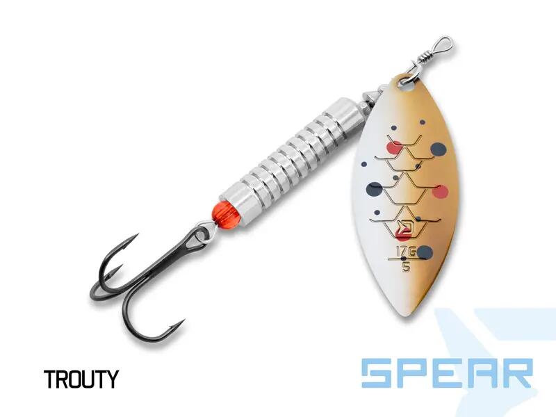 Cucchiaino rotante SPEAR | 3g / Mis.0 / TROUTY 3/7