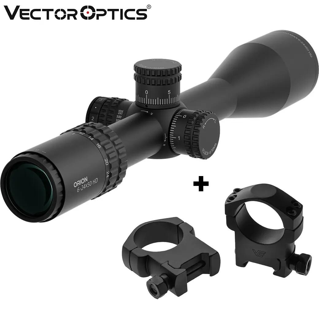 Mira Vector Optics Orion Pro Max 6-24x50 HD 30mm IR FFP ZS VOR-4 MIL 2/7