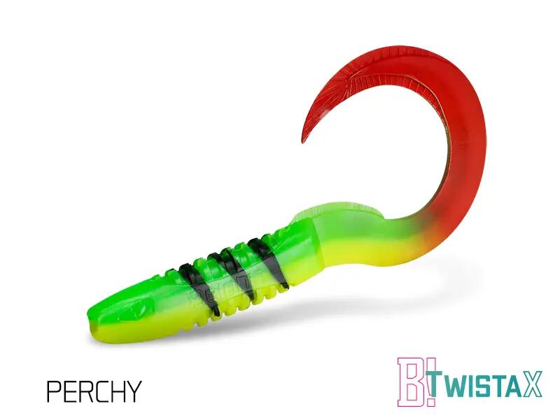 Soft shad TwistaX Eeltail UVs / 5pz 4/7