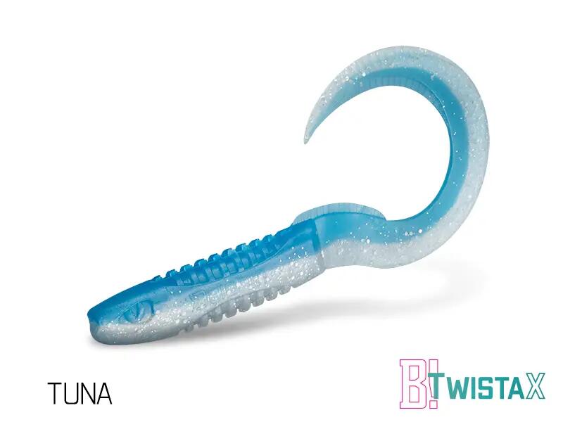 Soft shad TwistaX Eeltail UVs / 5pz 2/7