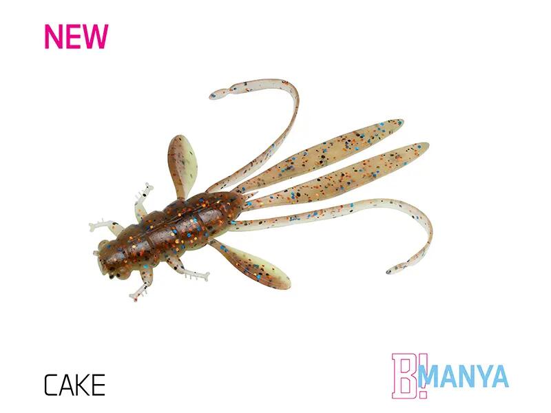 Soft shad MANYA UVs / 5pz 3/7