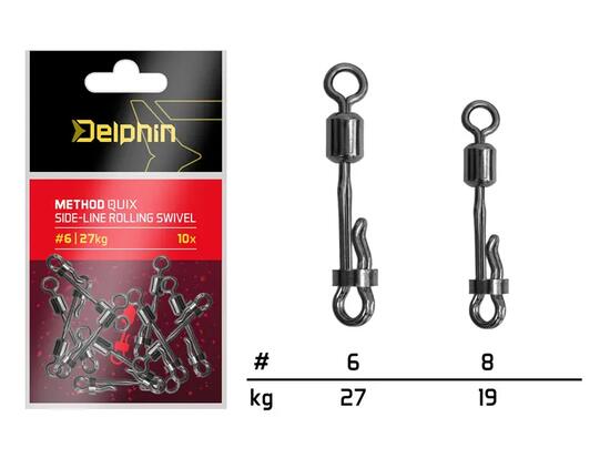 Émerillon changement rapide side line Method QuiX | #8/19kg