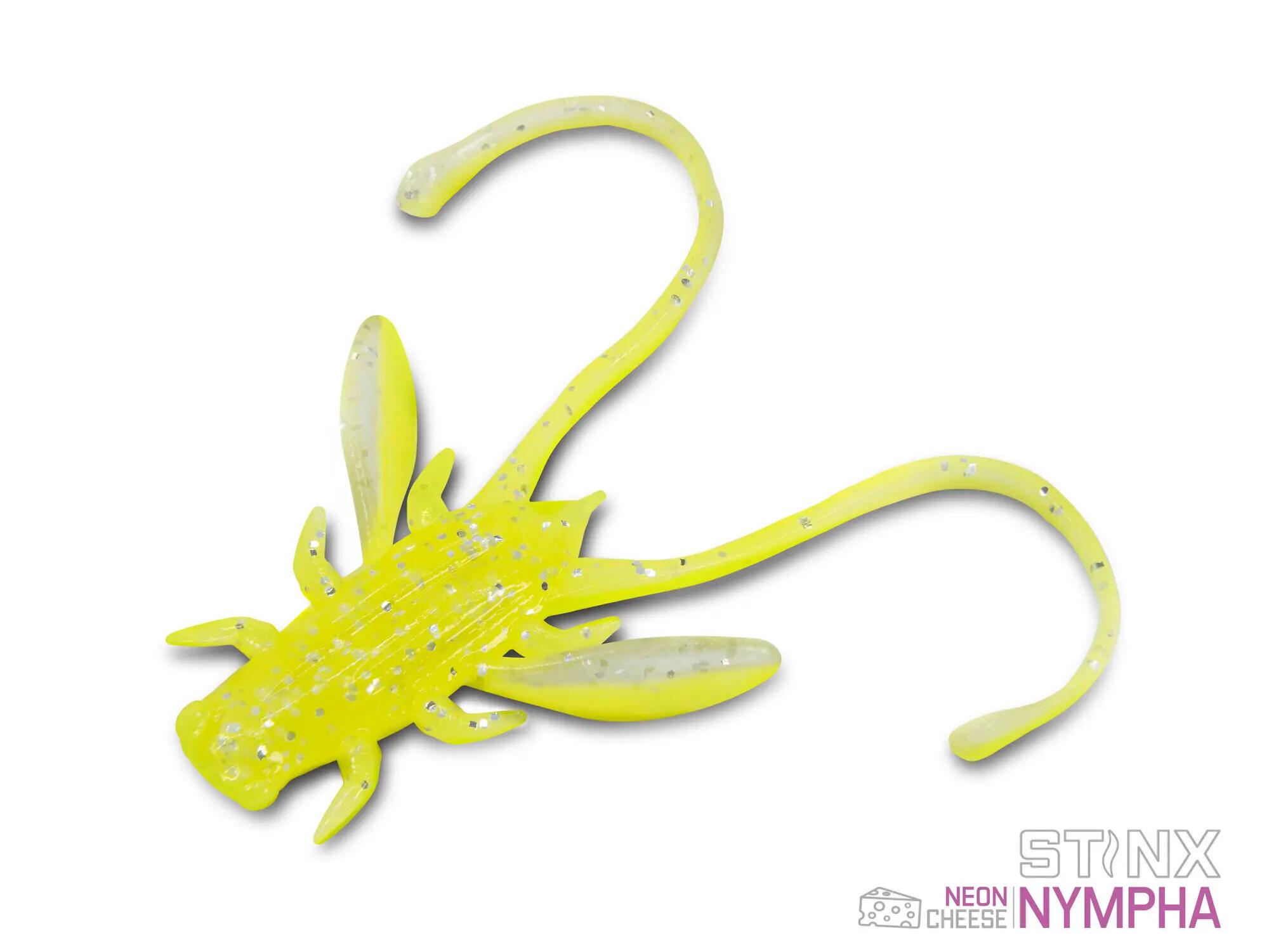 Soft shad B! Stinx NYMPHA / 20 pz | 2.5cm / MUDDY 4/7