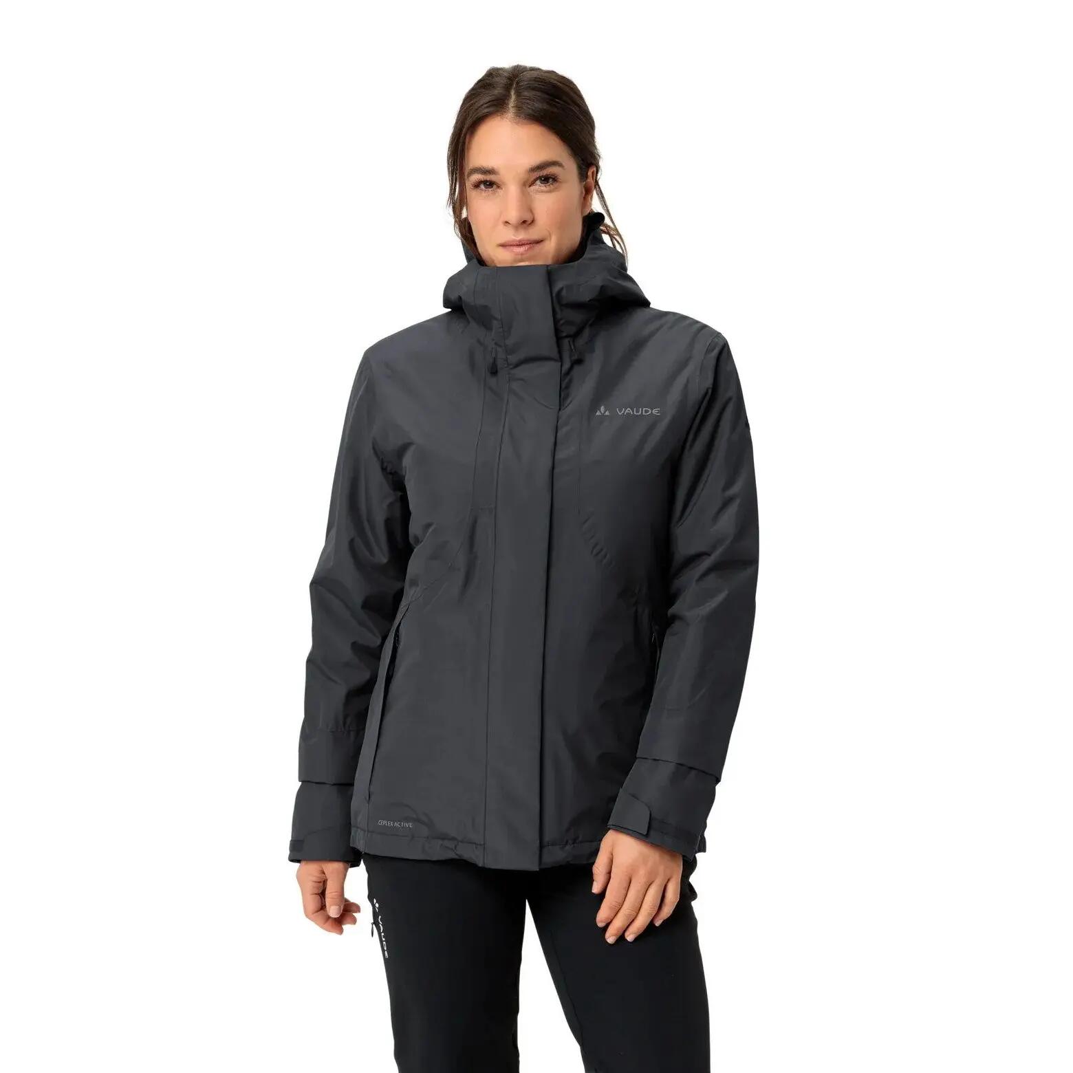 Regenjacke für Damen VAUDE Rosemoor II 2/3