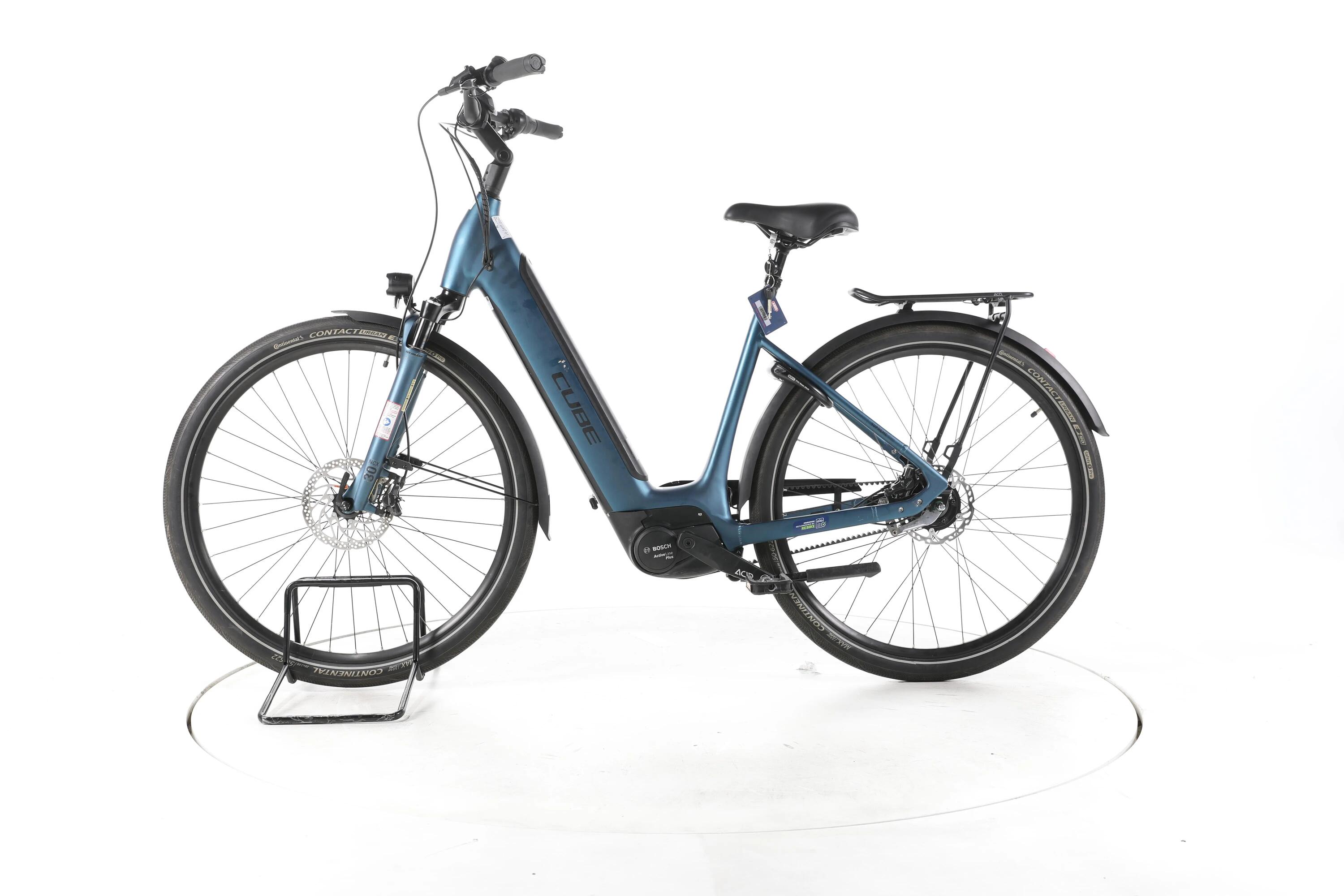 Segunda vida - Cube Supreme RT Hybrid EXC City E-Bike Degrau baixo - Bom Estado 6/7