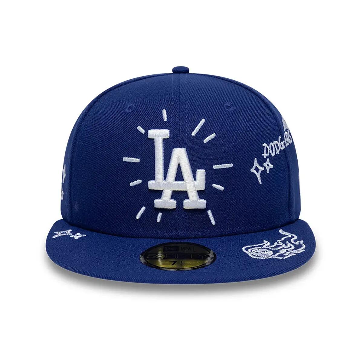 New Era 59FIFTY Cap MLB Los Angeles Dodgers Scribble dunkelblau 2/7