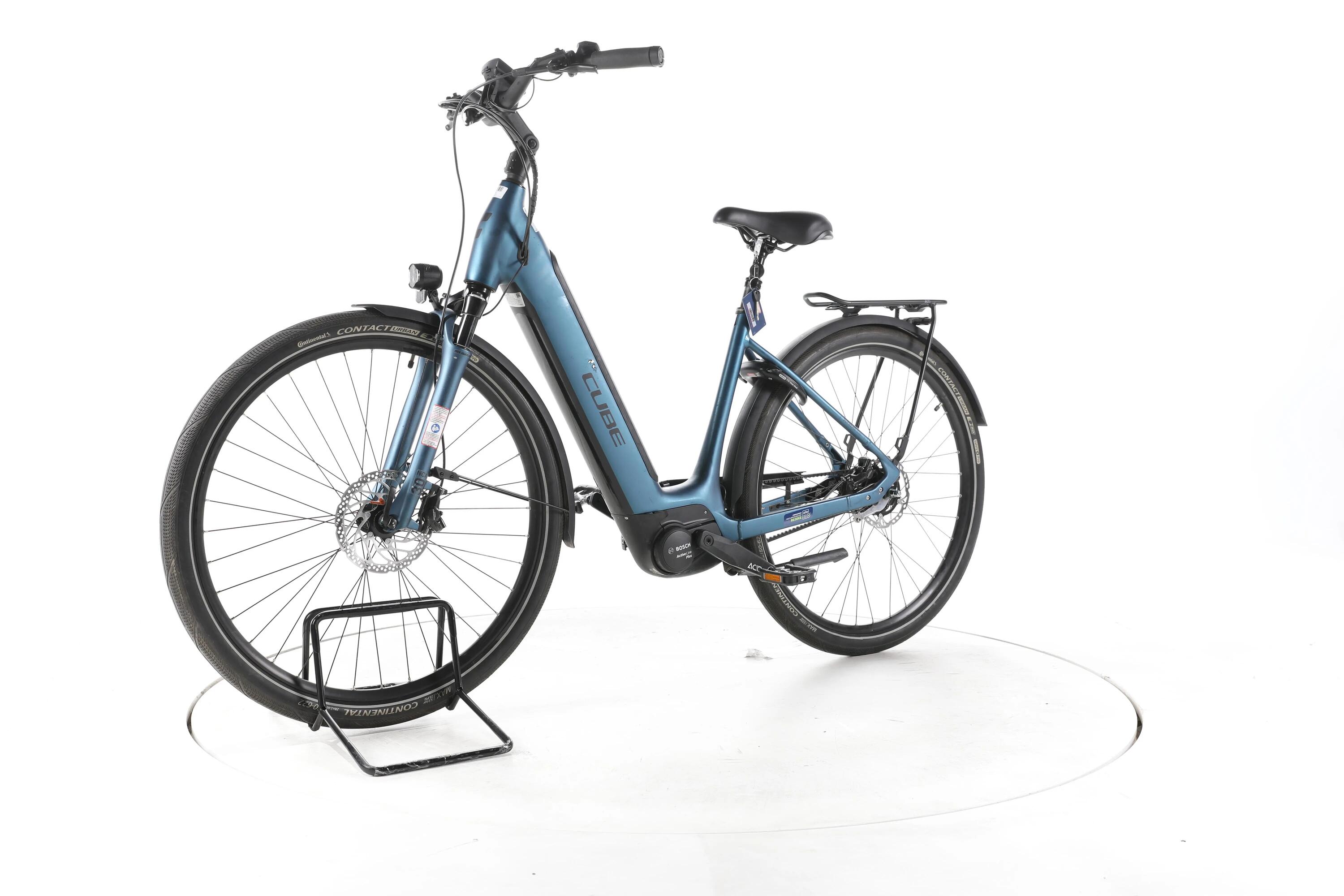 Segunda vida - Cube Supreme RT Hybrid EXC City E-Bike Degrau baixo - Bom Estado 5/7