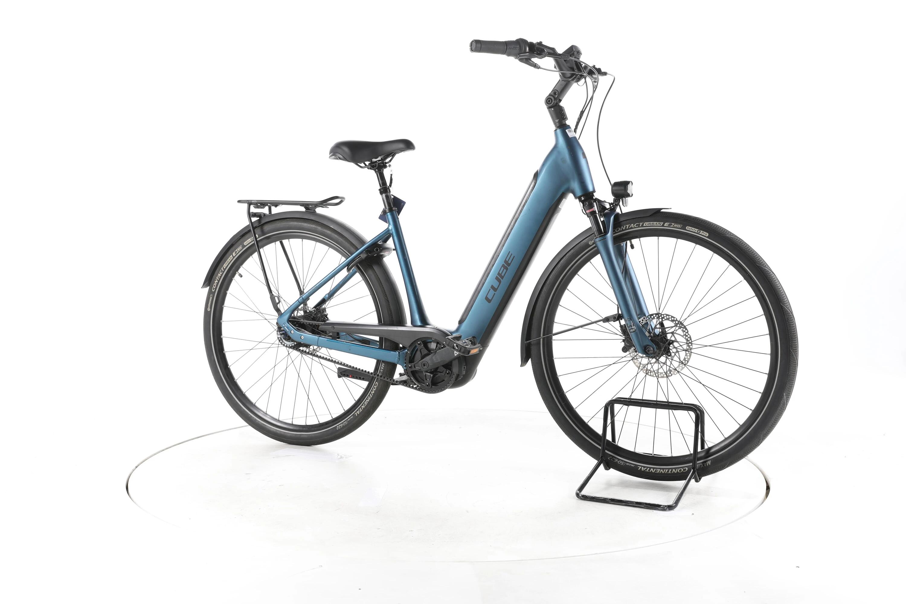 Segunda vida - Cube Supreme RT Hybrid EXC City E-Bike Degrau baixo - Bom Estado 2/7