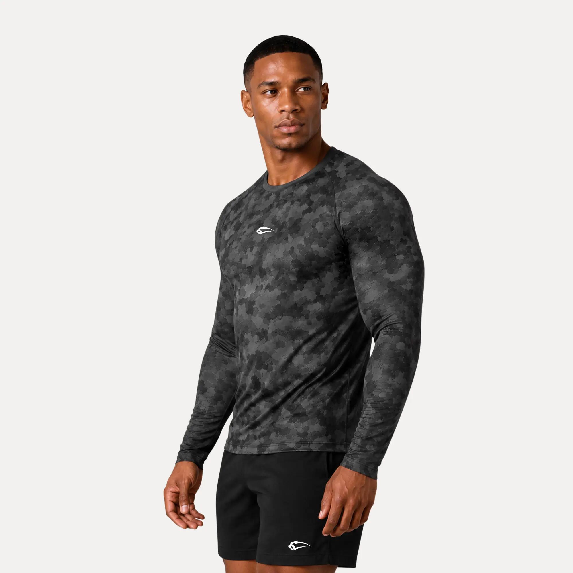 Herren Longsleeve Varek Anthrazit 2/6