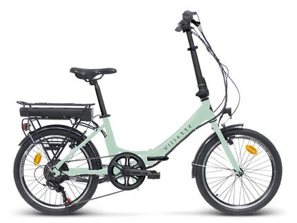 Vélo pliable Villette le Pliage, vélo électrique 10.4, vert menthe