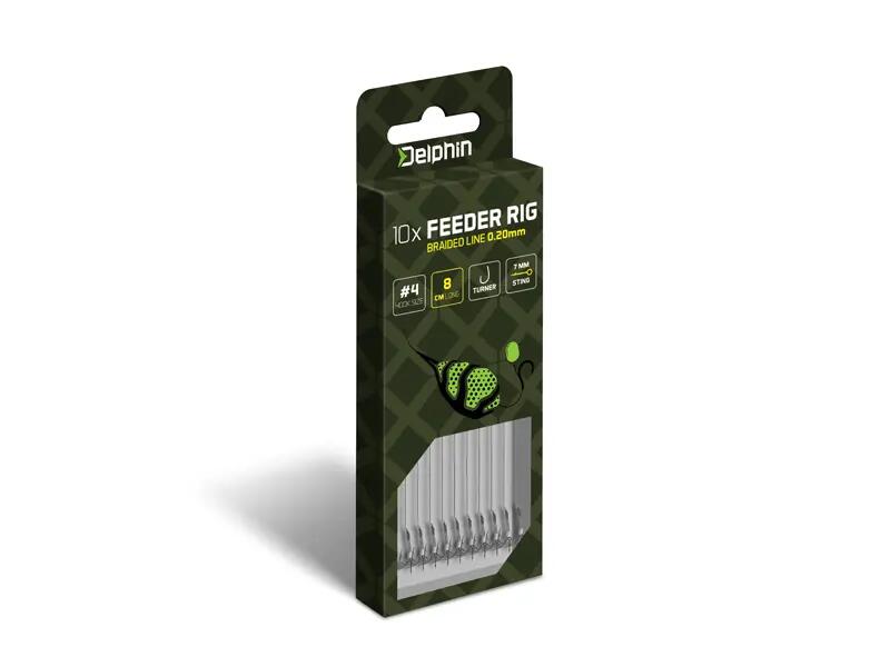 Onderlijn Feeder Braided Sting | 8cm/0,20mm/Turner #4 5/6