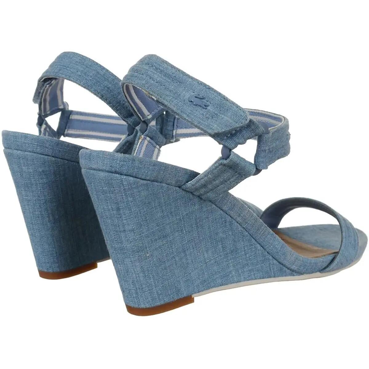 Dames Karoly Leren Hoge Hakken (Blauw) 2/4