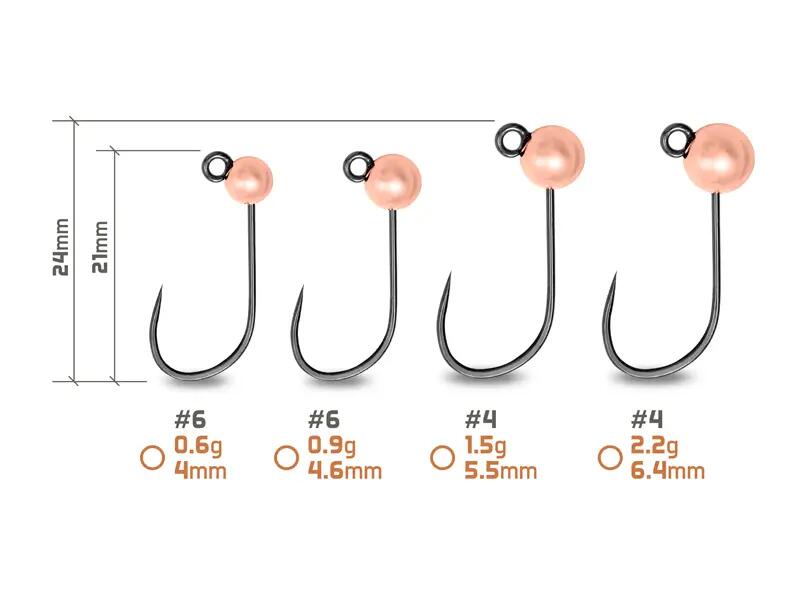 Tête plombée tungstène T-AREA BL 3/3