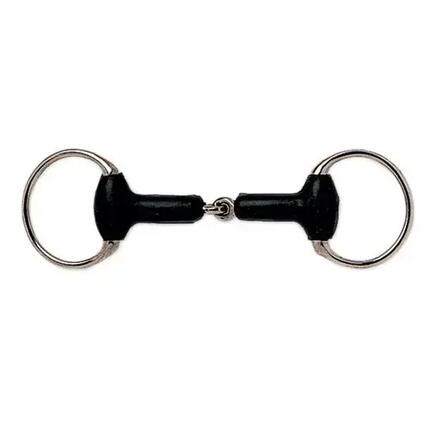 Mors olive pour cheval en caoutchouc Sefton