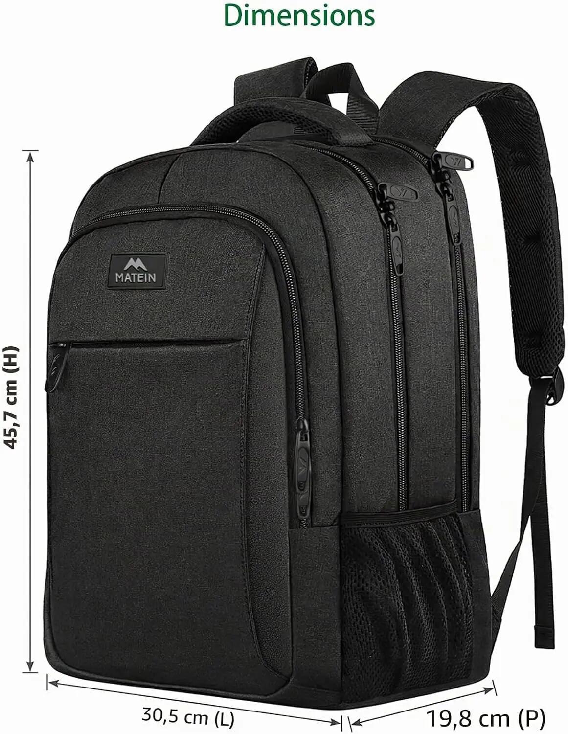 Mixte Travail Sac à dos 15.6 pouces antivol imperméable SecurePro 2/3