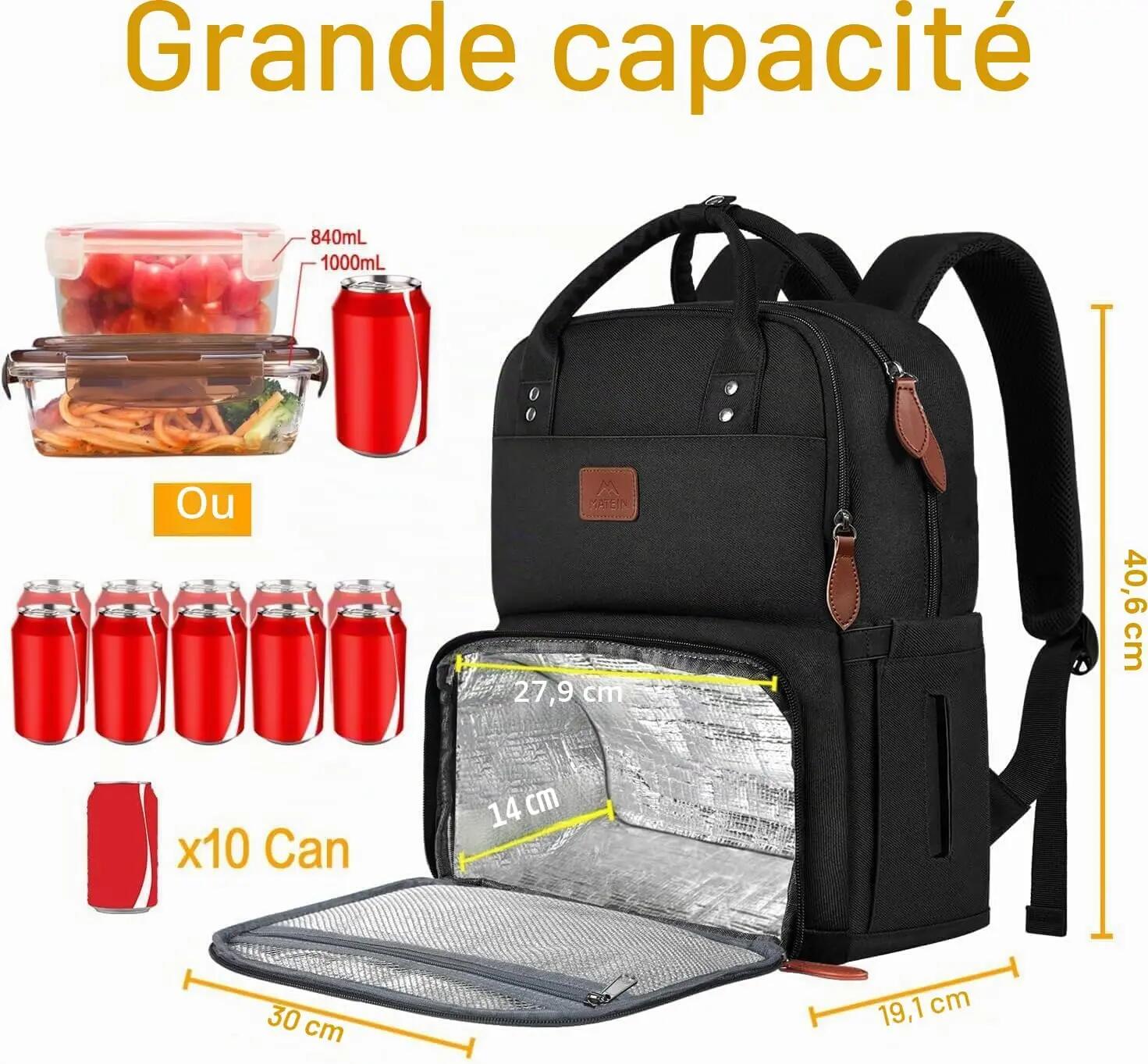 Mixte Voyage Sac à dos isotherme 15.6 pouces CoolPack 2/3