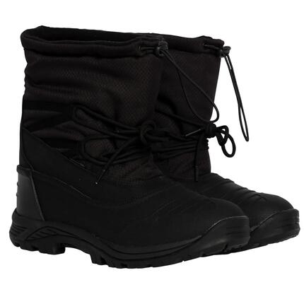 Botas para Nieve de Impermeable Novern para Hombre Negro