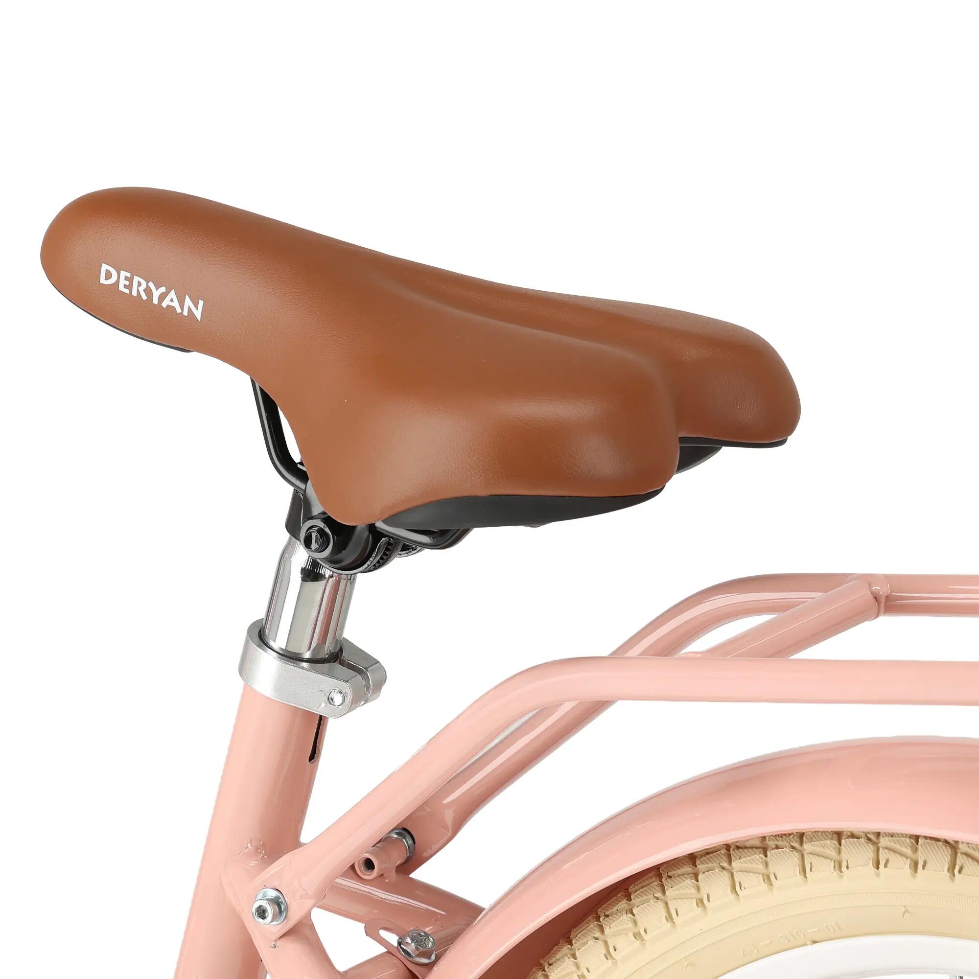 Bicicleta de Criança Deryan Liv 20 polegadas - Guiador e Selim Ajustáveis - Rosa 3/8