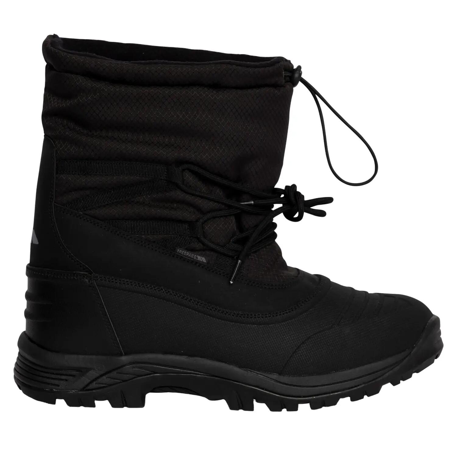 Schneestiefel "Novern", Wasserfest Herren Schwarz 3/7