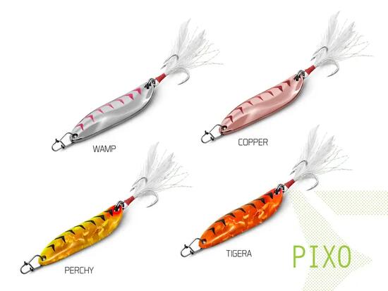 Cuillère ondulante PIXO | 10g PERCHY hook #6