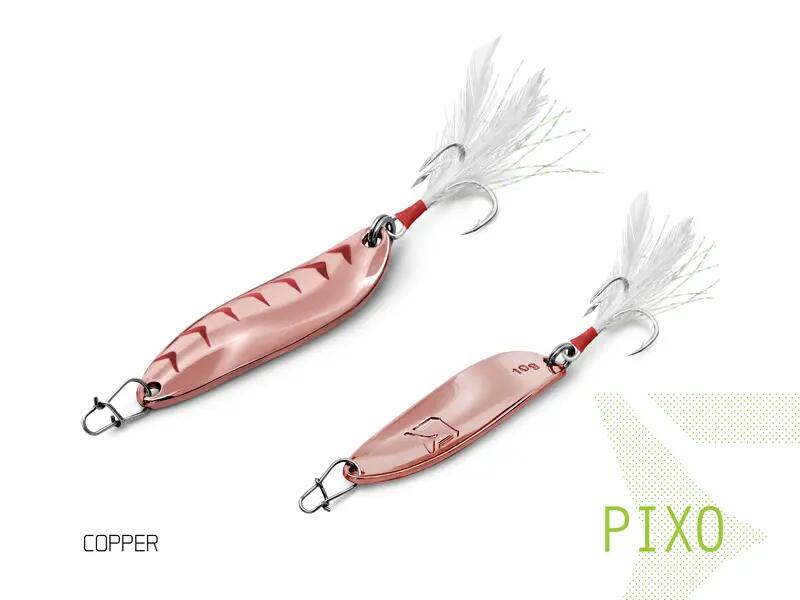 Cuillère ondulante PIXO | 10g COPPER hook #6 3/6