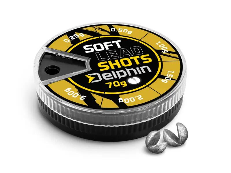 Piombi split shot SOFT (dispenser giallo) 4/6