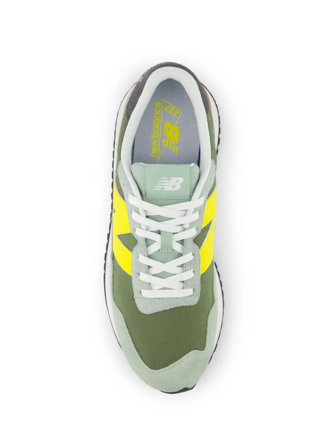 Sneakers homme New Balance 237 vert. 4/5