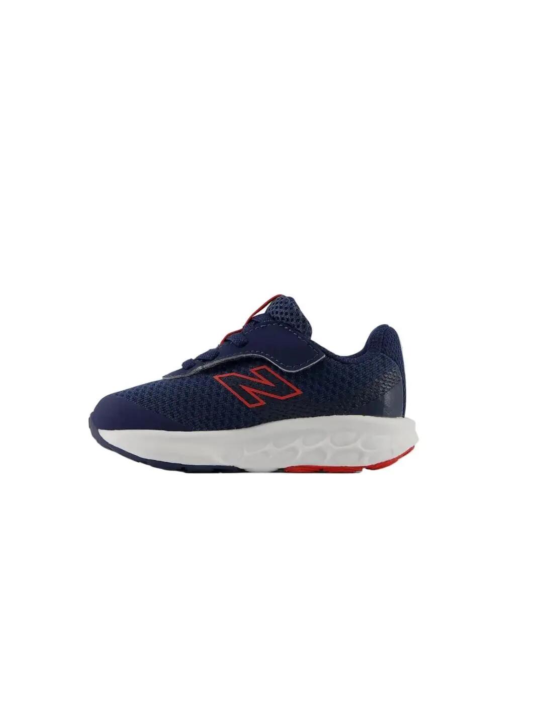 Scarpa per bambino New Balance blu. 2/5