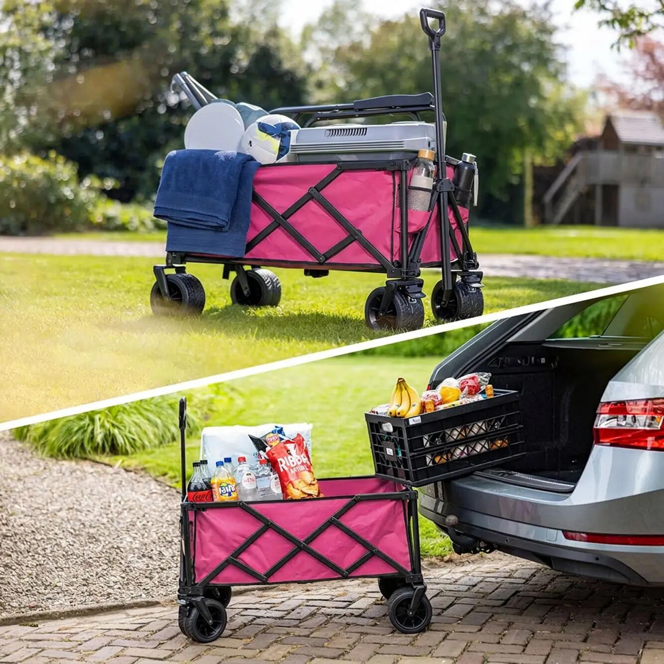 Carrello pieghevole Travelnet Blush Rose Allroad 2/7