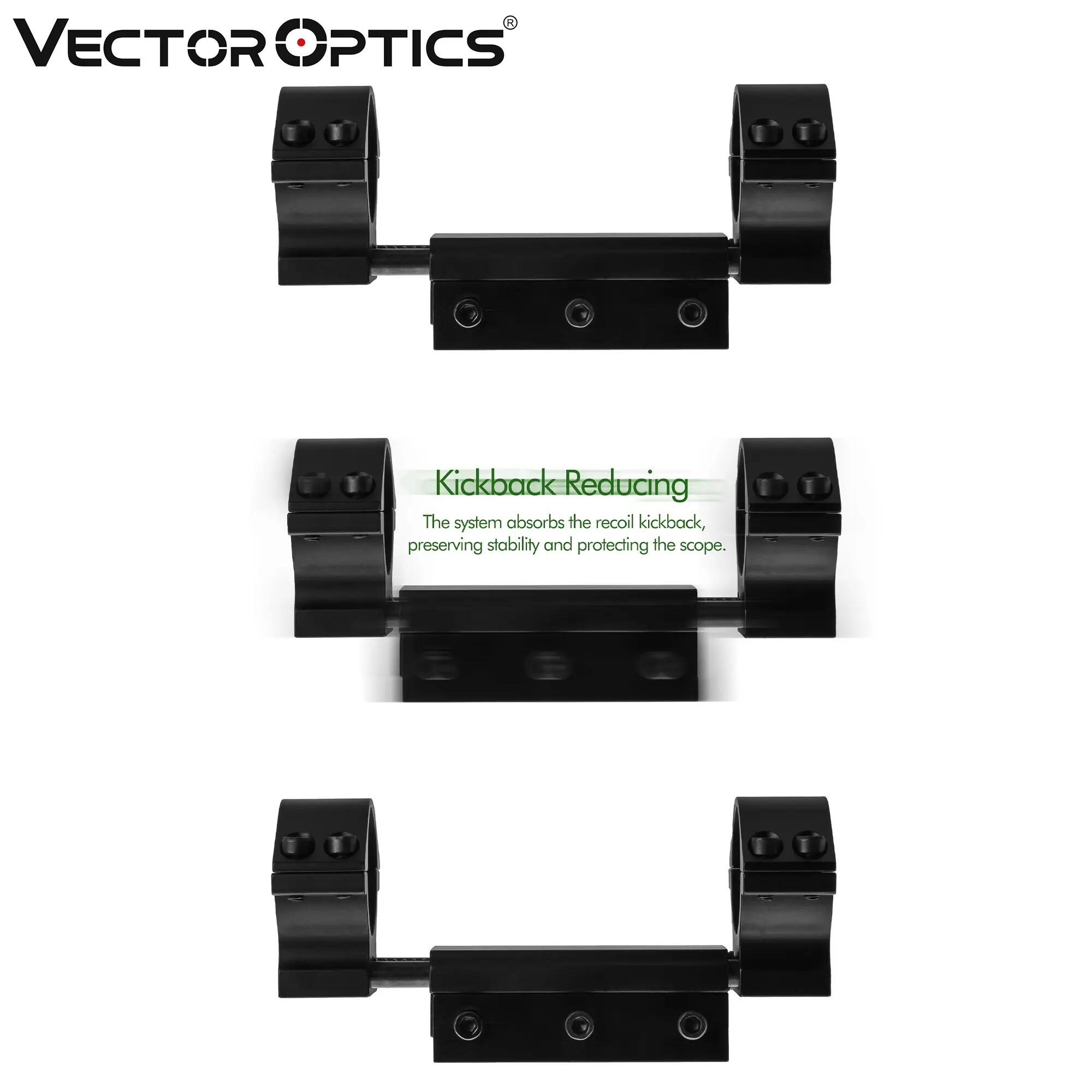 Montagem Alta Redutora de Recuo Vector Optics ZR 1" 9-11mm Dovetail 2/2
