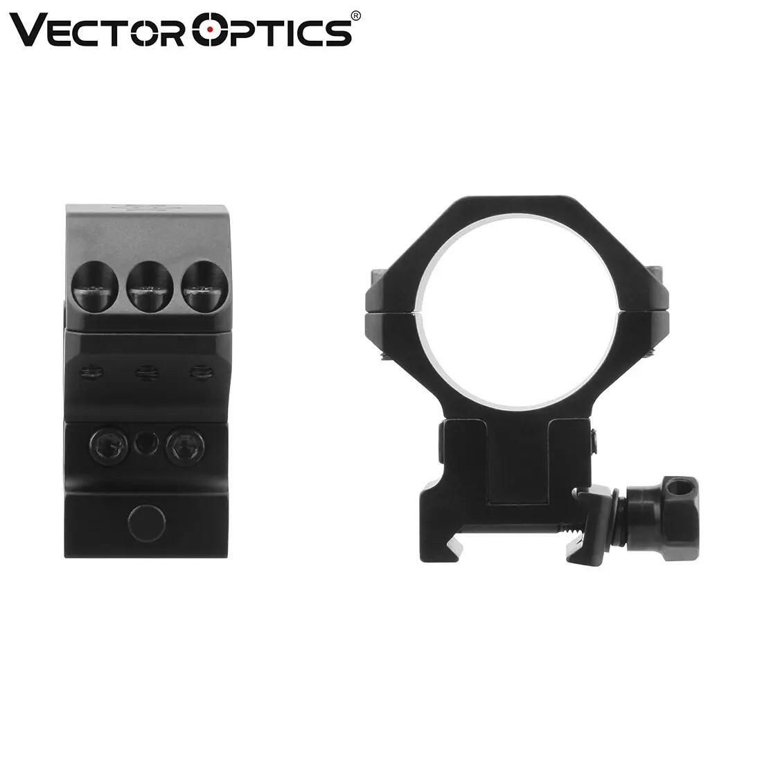 Montagens Vector Optics X-Accu 2Pcs 30mm Weaver/Picatinny Elevação Aju 3/4