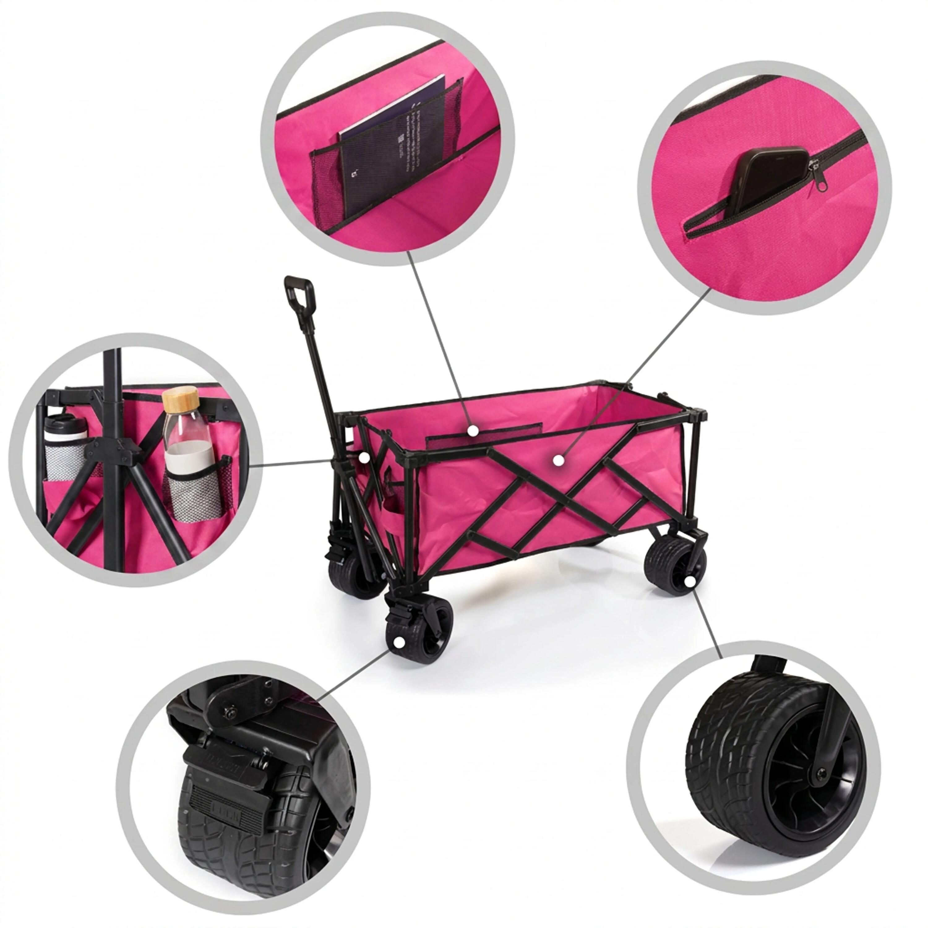 Carrello pieghevole Travelnet Blush Rose Allroad 5/7