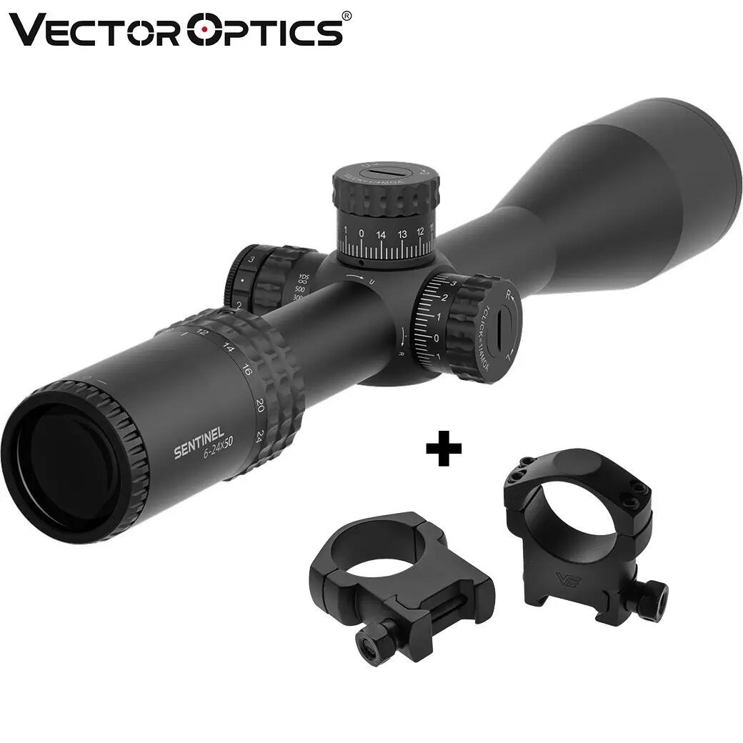 Mira Vector Optics Sentinel 6-24x50 FFP 30mm IR ZS VSE-3 MOA 2/7