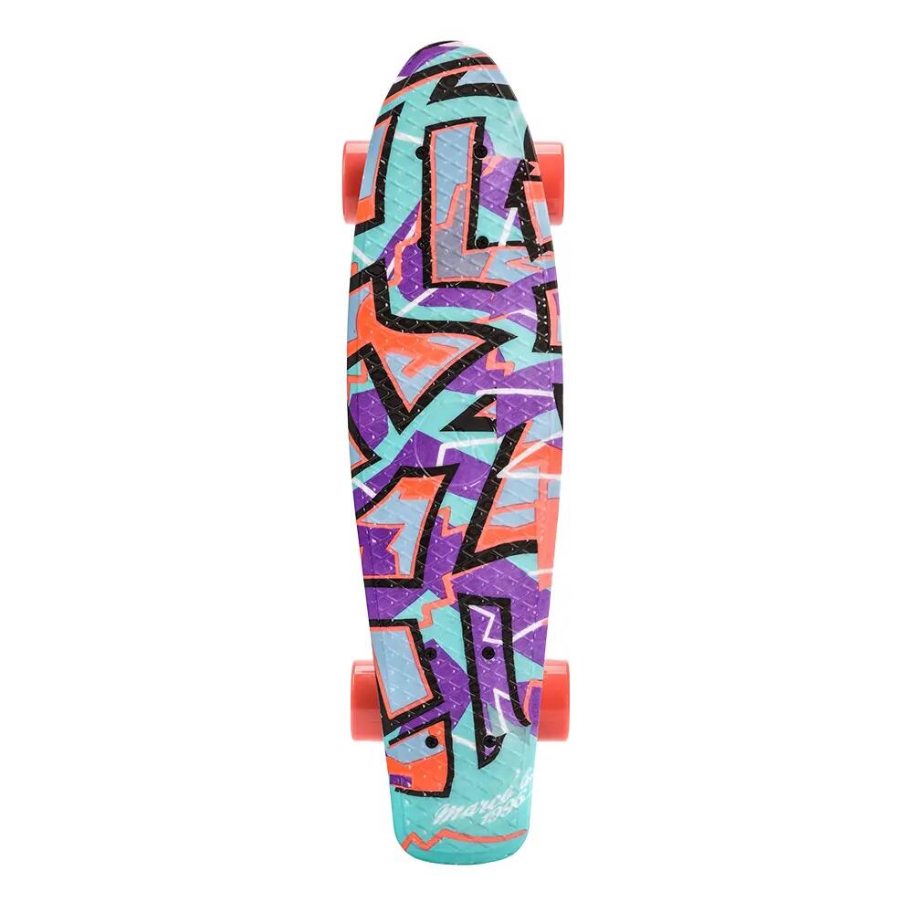 Skate de plástico Graffiti (Multicolorido) 3/3