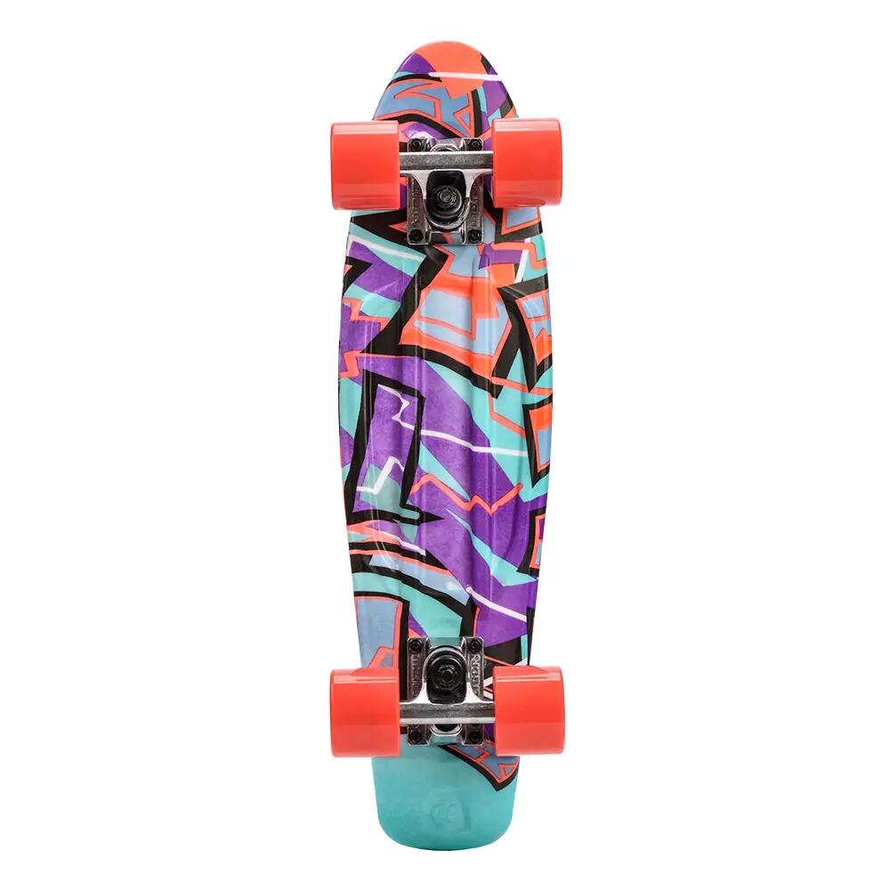 Skate de plástico Graffiti (Multicolorido) 2/3