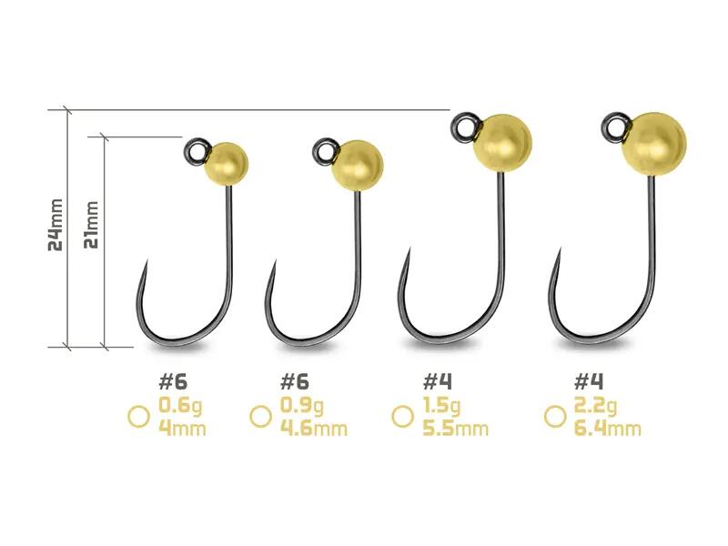Tête plombée tungstène T-AREA BL 3/3