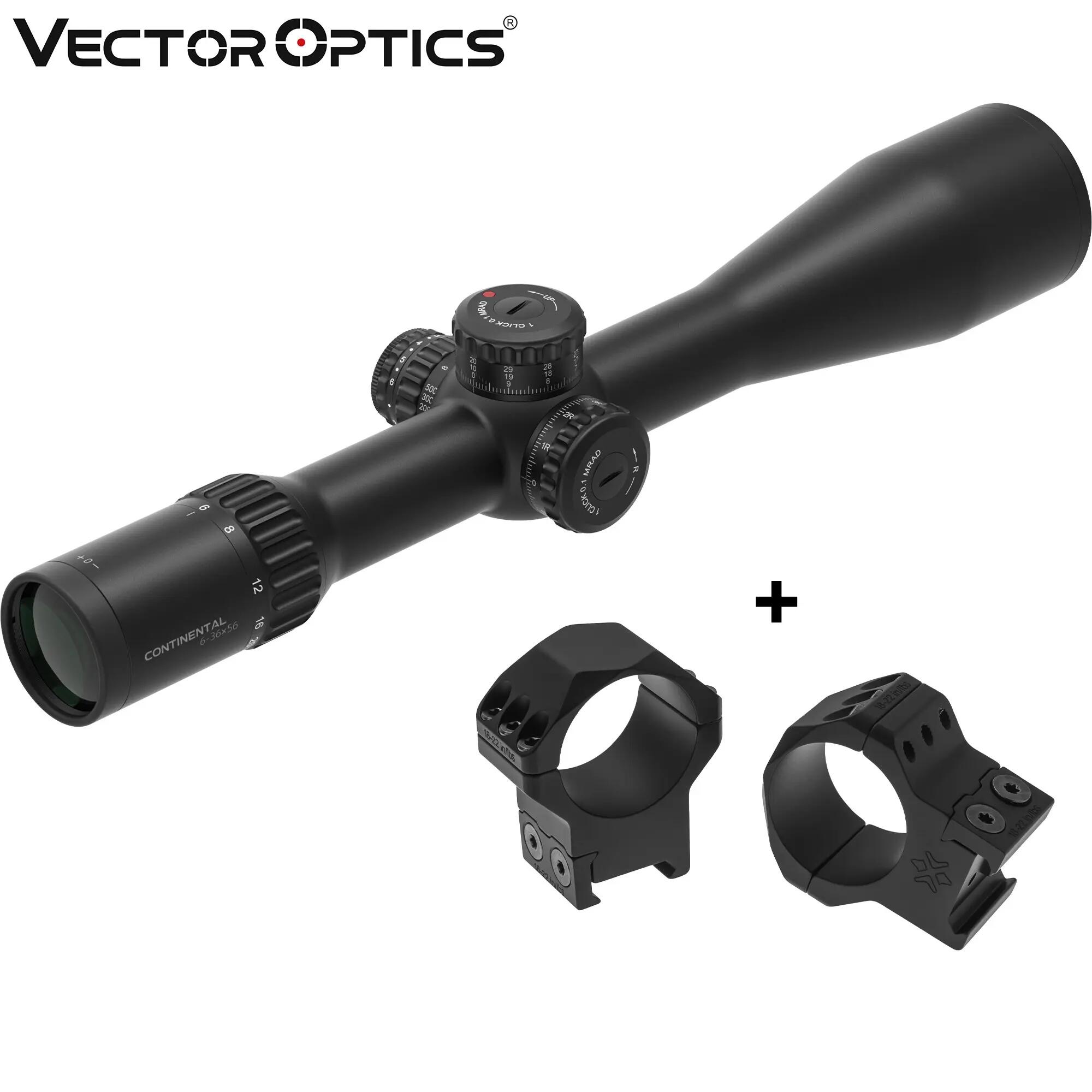 Mira Vector Optics Continental x6 6-36x56 34mm IR FFP ZS VEC-MBR2 PRS 2/7