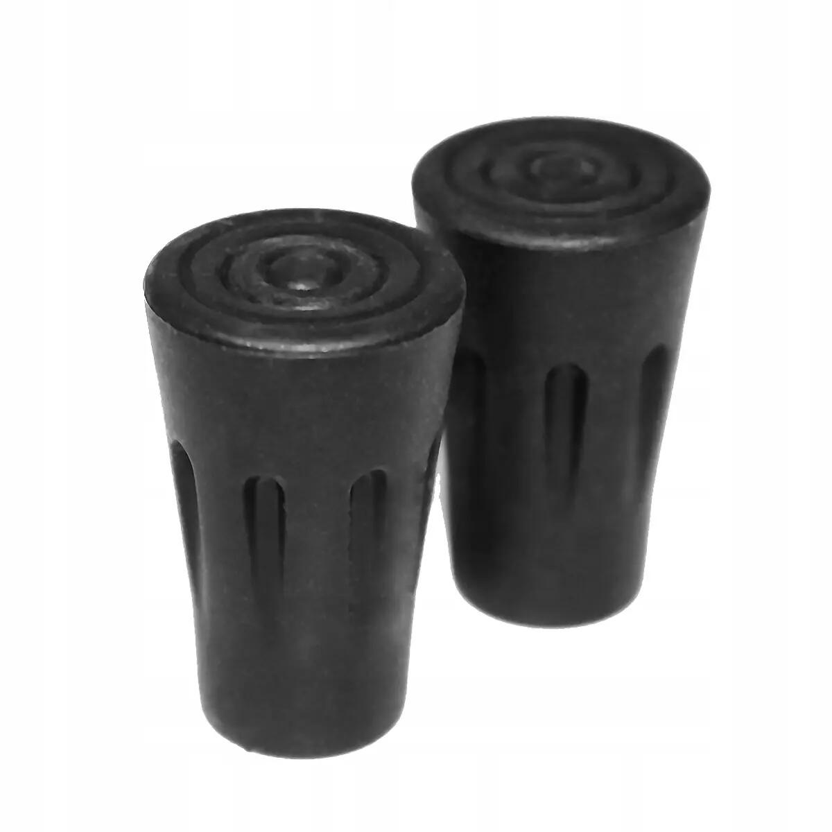 Spitzen für Wanderstöcke, Aluminium Damen und Herren Schwarz 3/3
