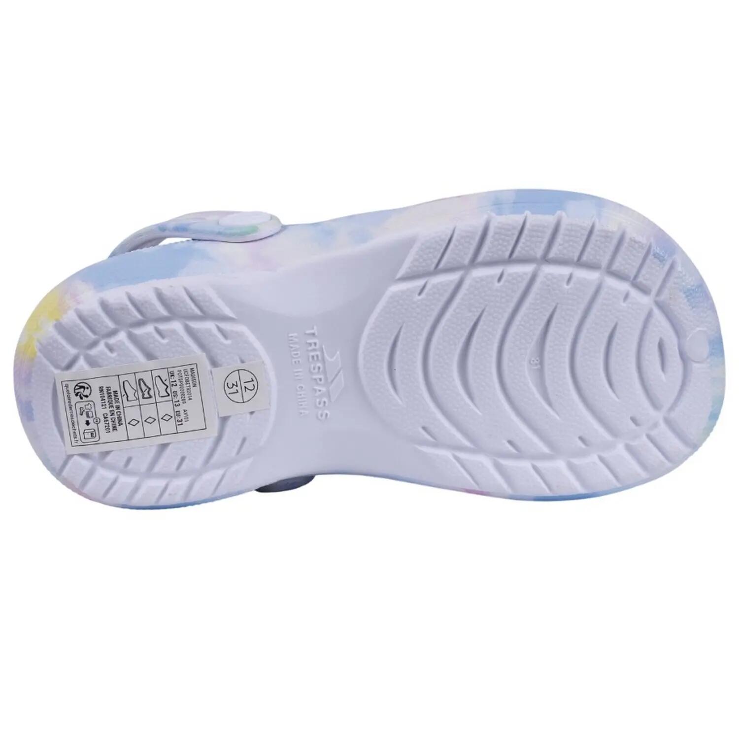 Childrens/Kids Madison Printed Sandals (Marshmallow) 6/6