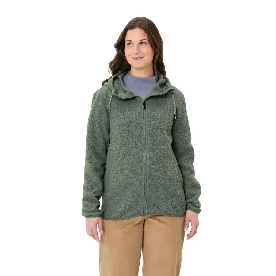 Polar con capucha y cremallera para mujer VAUDE Manukau II 2/5