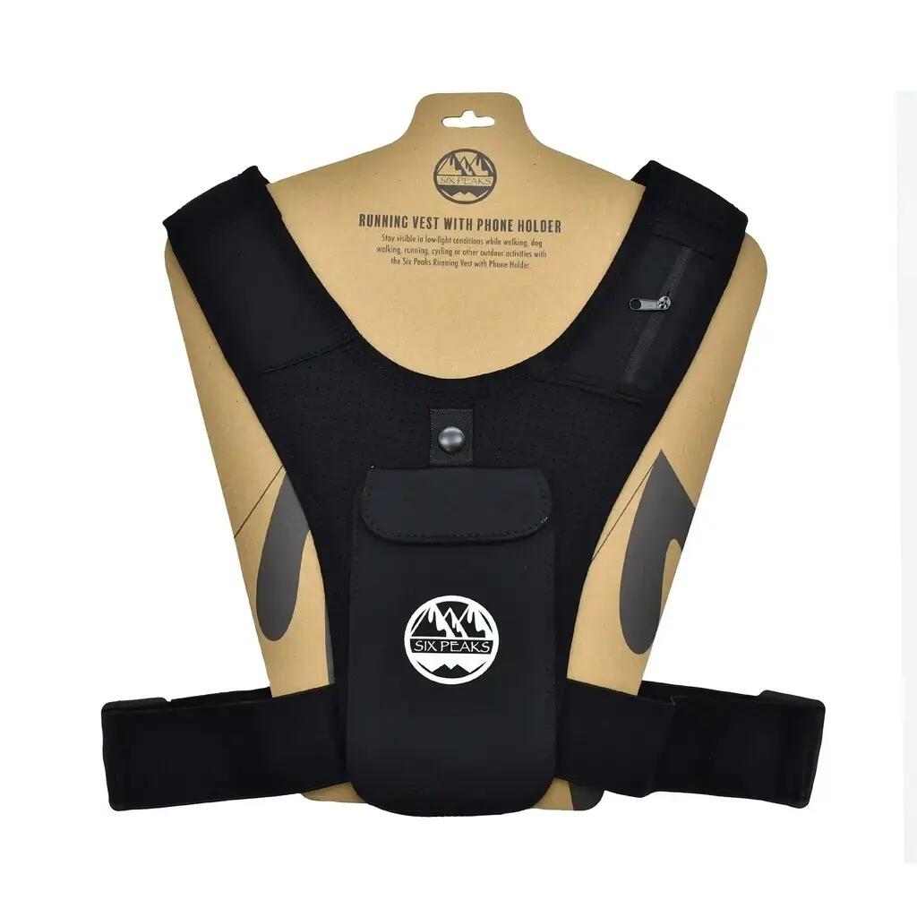 Gilet de running avec support pour téléphone Six Peaks 2/6